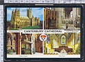 N7969 CANTEBURY CATHEDRAL VIEWS KENT STAMP D-DAY Viaggiata